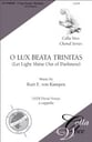 O Lux Beata Trinitas SSAATTBB choral sheet music cover